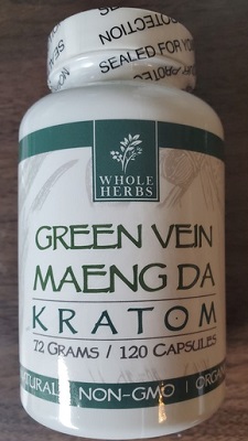 Whole Herbs - Maeng Da Green Vein - 120 capsules